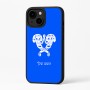 כיסוי בעיצוב אישי עם השם שלך לדגם - Apple iPhone 16 Plus בעיצוב פרחי קרן
