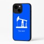 כיסוי בעיצוב אישי עם השם שלך לדגם - Apple iPhone 16 Plus בעיצוב באר נפט