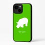 כיסוי בעיצוב אישי עם השם שלך לדגם - Apple iPhone 16 Plus בעיצוב קרנף