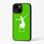 כיסוי בעיצוב אישי עם השם שלך לדגם - Apple iPhone 16 Plus בעיצוב בלרינה