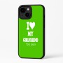 כיסוי בעיצוב אישי עם השם שלך לדגם - Apple iPhone 16 Plus בעיצוב אוהב את החברה שלי