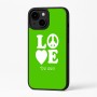 כיסוי בעיצוב אישי עם השם שלך לדגם - Apple iPhone 16 Plus בעיצוב אהבה