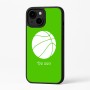 כיסוי בעיצוב אישי עם השם שלך לדגם - Apple iPhone 16 Plus בעיצוב כדורסל