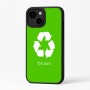 כיסוי בעיצוב אישי עם השם שלך לדגם - Apple iPhone 16 Plus בעיצוב למחזר
