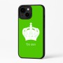 כיסוי בעיצוב אישי עם השם שלך לדגם - Apple iPhone 16 Plus בעיצוב כתר מלכותי