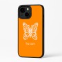 כיסוי בעיצוב אישי עם השם שלך לדגם - Apple iPhone 16 Plus בעיצוב פרפר