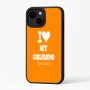 כיסוי בעיצוב אישי עם השם שלך לדגם - Apple iPhone 16 Plus בעיצוב אוהב את החברה שלי