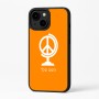 כיסוי בעיצוב אישי עם השם שלך לדגם - Apple iPhone 16 Plus בעיצוב גלובוסי שלום