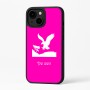 כיסוי בעיצוב אישי עם השם שלך לדגם - Apple iPhone 16 Plus בעיצוב נשר אמריקאי