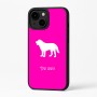 כיסוי בעיצוב אישי עם השם שלך לדגם - Apple iPhone 16 Plus בעיצוב כלב