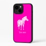כיסוי בעיצוב אישי עם השם שלך לדגם - Apple iPhone 16 Plus בעיצוב זברה