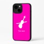 כיסוי בעיצוב אישי עם השם שלך לדגם - Apple iPhone 16 Plus בעיצוב כינור
