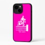 כיסוי בעיצוב אישי עם השם שלך לדגם - Apple iPhone 16 Plus בעיצוב רוכב סוסים