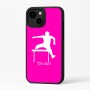 כיסוי בעיצוב אישי עם השם שלך לדגם - Apple iPhone 16 Plus בעיצוב קפיצת משוכות