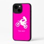 כיסוי בעיצוב אישי עם השם שלך לדגם - Apple iPhone 16 Plus בעיצוב מוטוקרוס