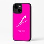 כיסוי בעיצוב אישי עם השם שלך לדגם - Apple iPhone 16 Plus בעיצוב קפיצת סקי אולימפית