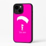 כיסוי בעיצוב אישי עם השם שלך לדגם - Apple iPhone 16 Plus בעיצוב צניחה חופשית