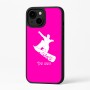 כיסוי בעיצוב אישי עם השם שלך לדגם - Apple iPhone 16 Plus בעיצוב סנובורדיסט