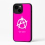 כיסוי בעיצוב אישי עם השם שלך לדגם - Apple iPhone 16 Plus בעיצוב אנרכיה