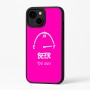 כיסוי בעיצוב אישי עם השם שלך לדגם - Apple iPhone 16 Plus בעיצוב מיכל של בירה