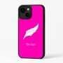 כיסוי בעיצוב אישי עם השם שלך לדגם - Apple iPhone 16 Plus בעיצוב נוצת נוצה