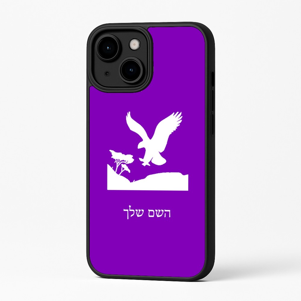 כיסוי בעיצוב אישי עם השם שלך לדגם - Apple iPhone 16 Plus בעיצוב נשר אמריקאי