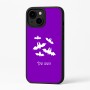 כיסוי בעיצוב אישי עם השם שלך לדגם - Apple iPhone 16 Plus בעיצוב עטלפים