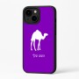 כיסוי בעיצוב אישי עם השם שלך לדגם - Apple iPhone 16 Plus בעיצוב גמל