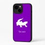 כיסוי בעיצוב אישי עם השם שלך לדגם - Apple iPhone 16 Plus בעיצוב תנין