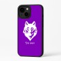 כיסוי בעיצוב אישי עם השם שלך לדגם - Apple iPhone 16 Plus בעיצוב זאב