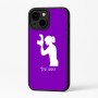 כיסוי בעיצוב אישי עם השם שלך לדגם - Apple iPhone 16 Plus בעיצוב צלמת - אישה