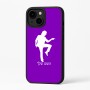 כיסוי בעיצוב אישי עם השם שלך לדגם - Apple iPhone 16 Plus בעיצוב רקדן