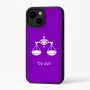 כיסוי בעיצוב אישי עם השם שלך לדגם - Apple iPhone 16 Plus בעיצוב מזלות - מאזניים