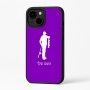 כיסוי בעיצוב אישי עם השם שלך לדגם - Apple iPhone 16 Plus בעיצוב פישמן