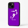 כיסוי בעיצוב אישי עם השם שלך לדגם - Apple iPhone 16 Plus בעיצוב כדורגל אולימפי