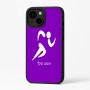 כיסוי בעיצוב אישי עם השם שלך לדגם - Apple iPhone 16 Plus בעיצוב רצים אולימפיים