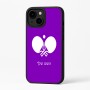 כיסוי בעיצוב אישי עם השם שלך לדגם - Apple iPhone 16 Plus בעיצוב פינג פונג