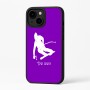 כיסוי בעיצוב אישי עם השם שלך לדגם - Apple iPhone 16 Plus בעיצוב סקי