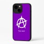 כיסוי בעיצוב אישי עם השם שלך לדגם - Apple iPhone 16 Plus בעיצוב אנרכיה