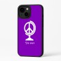 כיסוי בעיצוב אישי עם השם שלך לדגם - Apple iPhone 16 Plus בעיצוב גלובוסי שלום