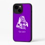 כיסוי בעיצוב אישי עם השם שלך לדגם - Apple iPhone 16 Plus בעיצוב סנטה קלאוס