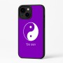 כיסוי בעיצוב אישי עם השם שלך לדגם - Apple iPhone 16 Plus בעיצוב סמל יינג יאנג