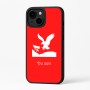כיסוי בעיצוב אישי עם השם שלך לדגם - Apple iPhone 16 Plus בעיצוב נשר אמריקאי