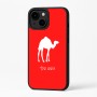 כיסוי בעיצוב אישי עם השם שלך לדגם - Apple iPhone 16 Plus בעיצוב גמל