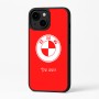 כיסוי בעיצוב אישי עם השם שלך לדגם - Apple iPhone 16 Plus בעיצוב ב.מ.וו