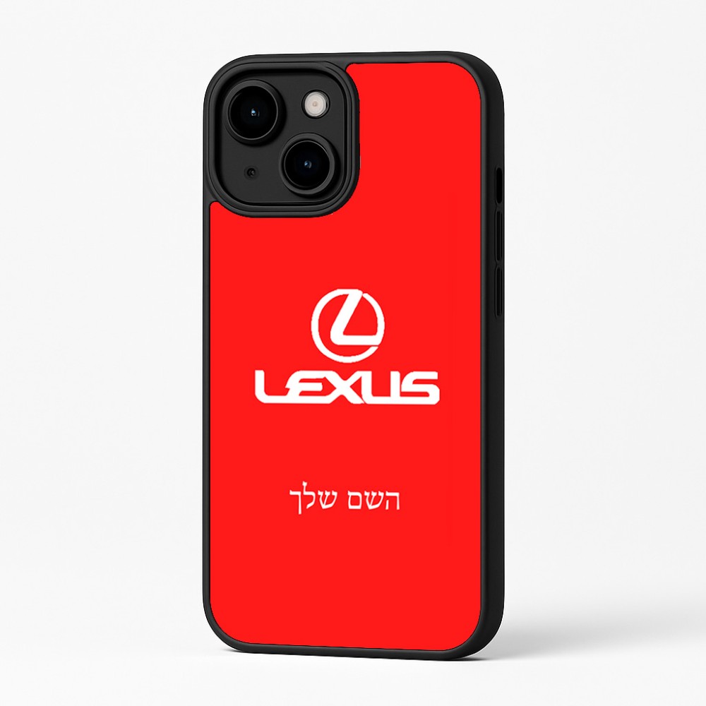 כיסוי בעיצוב אישי עם השם שלך לדגם - Apple iPhone 16 Plus בעיצוב לקסוס