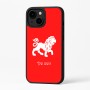 כיסוי בעיצוב אישי עם השם שלך לדגם - Apple iPhone 16 Plus בעיצוב מזלות - אריה