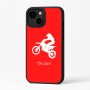 כיסוי בעיצוב אישי עם השם שלך לדגם - Apple iPhone 16 Plus בעיצוב מוטוקרוס