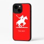 כיסוי בעיצוב אישי עם השם שלך לדגם - Apple iPhone 16 Plus בעיצוב שחקן פולו - סוס