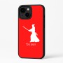 כיסוי בעיצוב אישי עם השם שלך לדגם - Apple iPhone 16 Plus בעיצוב סמוראי